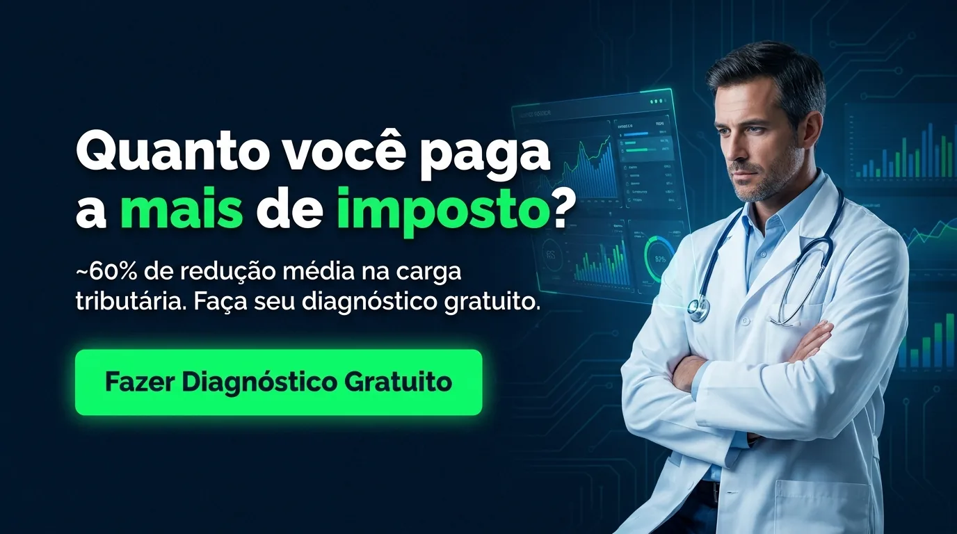 Banner CTA: Faça uma simulação da Reforma Tributária para sua clínica médica